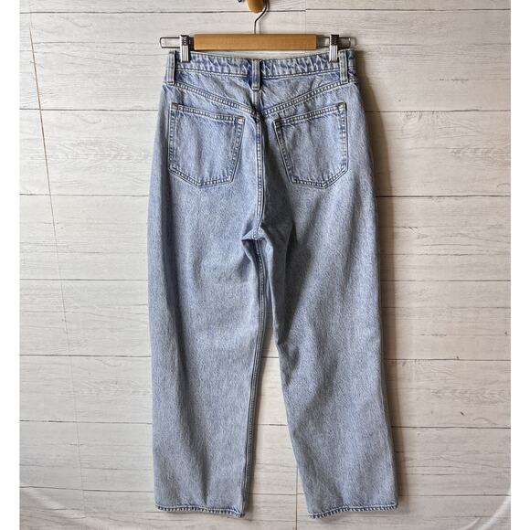 Abercrombie & Fitch Jeans Womens Size 27/4 The Loose High Rise Curve Love - Picture 9 of 16